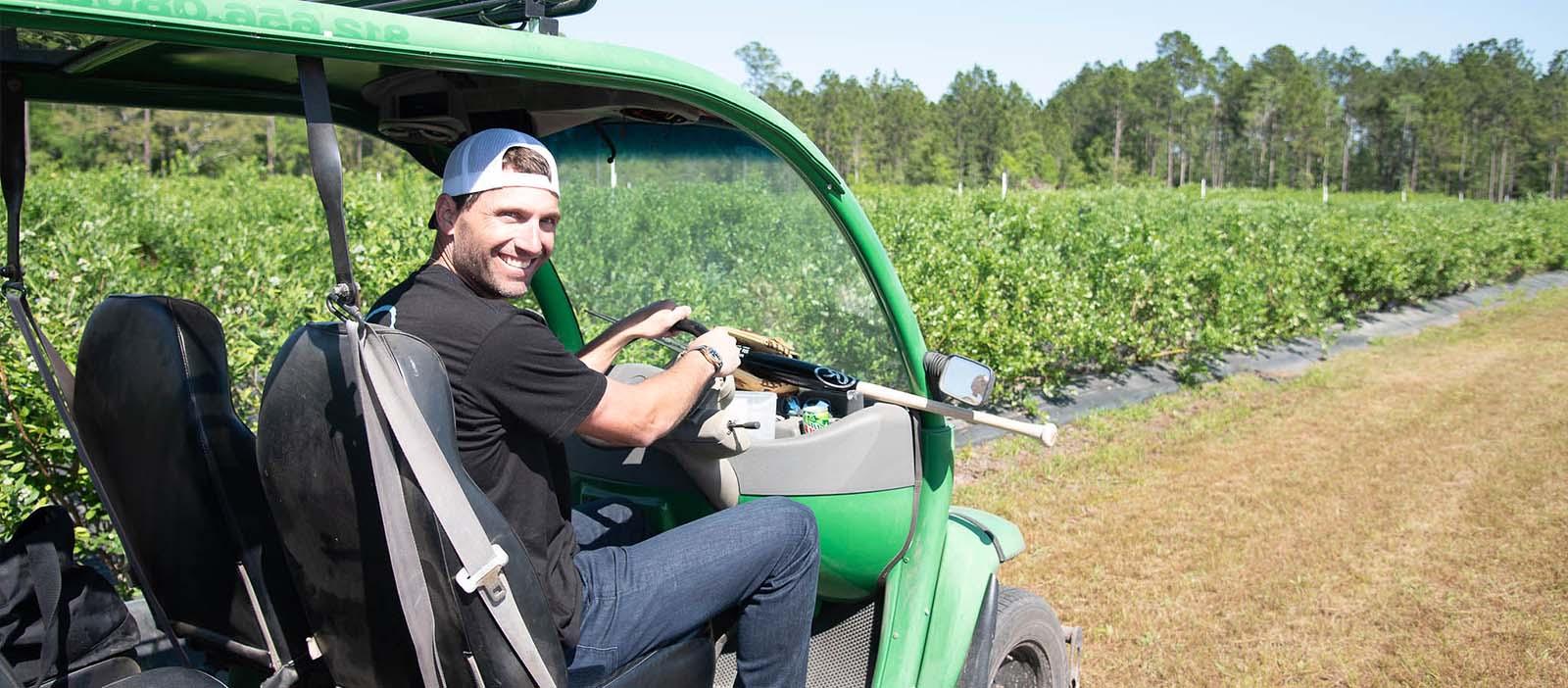 Former Atlanta Brave Jeff Francoeur and his family’s successful berry farm